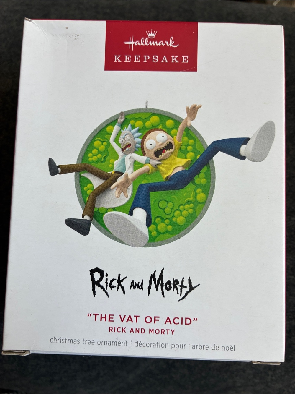 Rick and Morty "The Vat of Acid" Ornament - Green